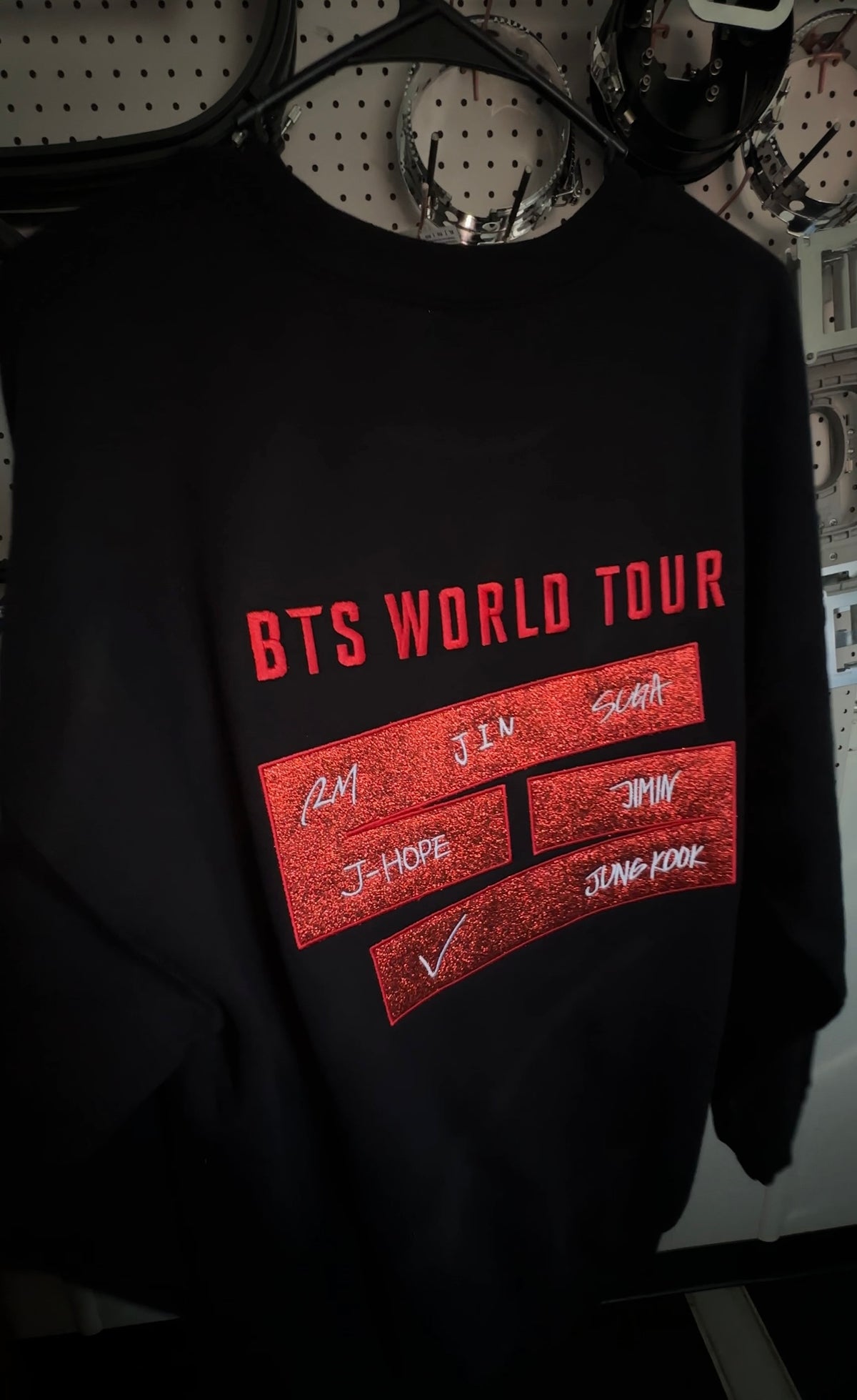 BTS World Tour Sweatshirt