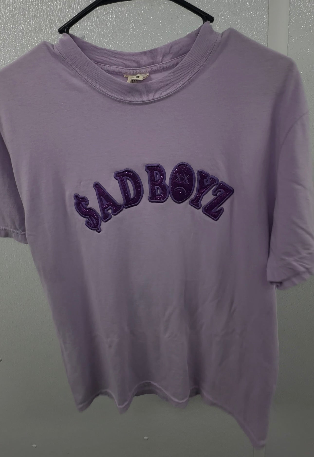 $AD BOYZ 2 TEE ( Shiny Purple Letters)