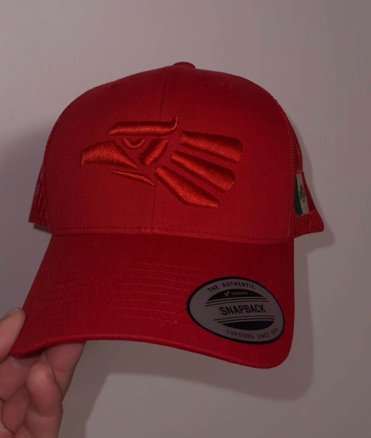 Mexico 3D Puff Embroidered Hat