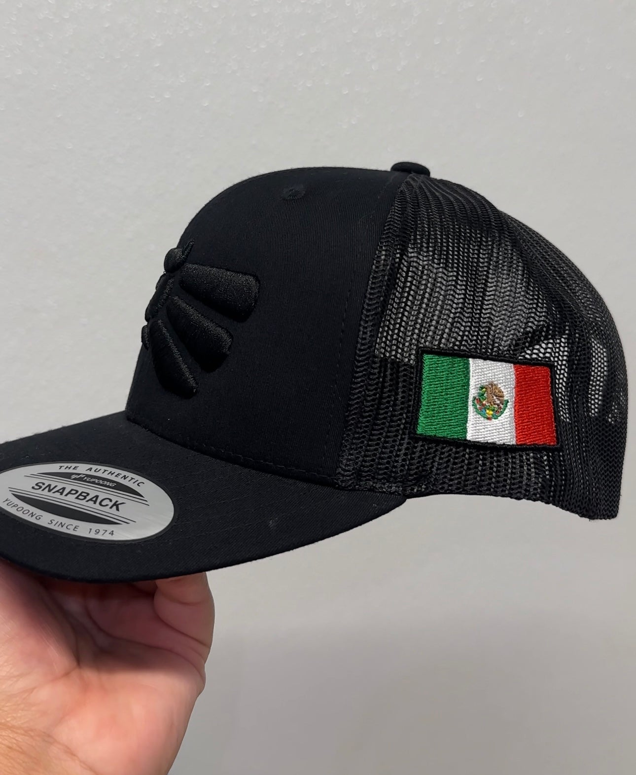 Mexico 3D Puff Embroidered Hat