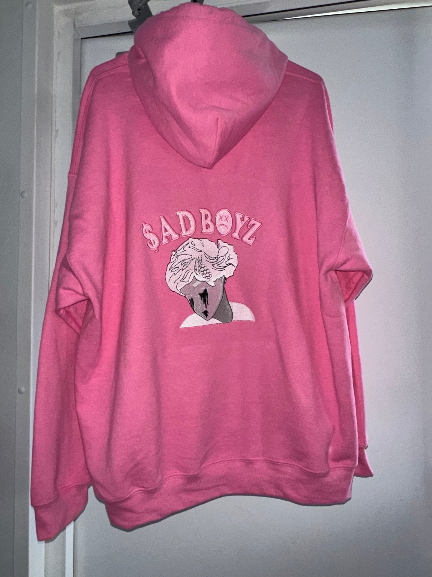 $Ad Boyz 2 HOODIE (Shiny Pink Letters)