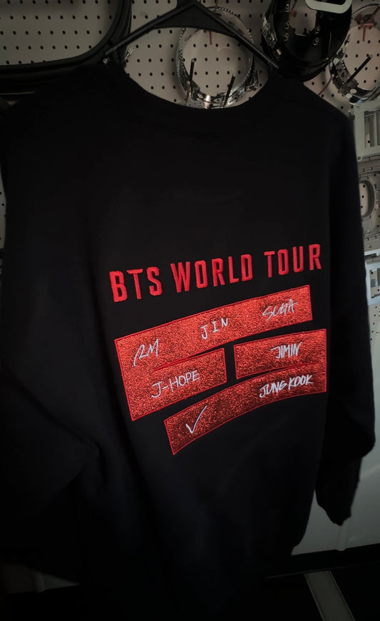 BTS World Tour Sweatshirt