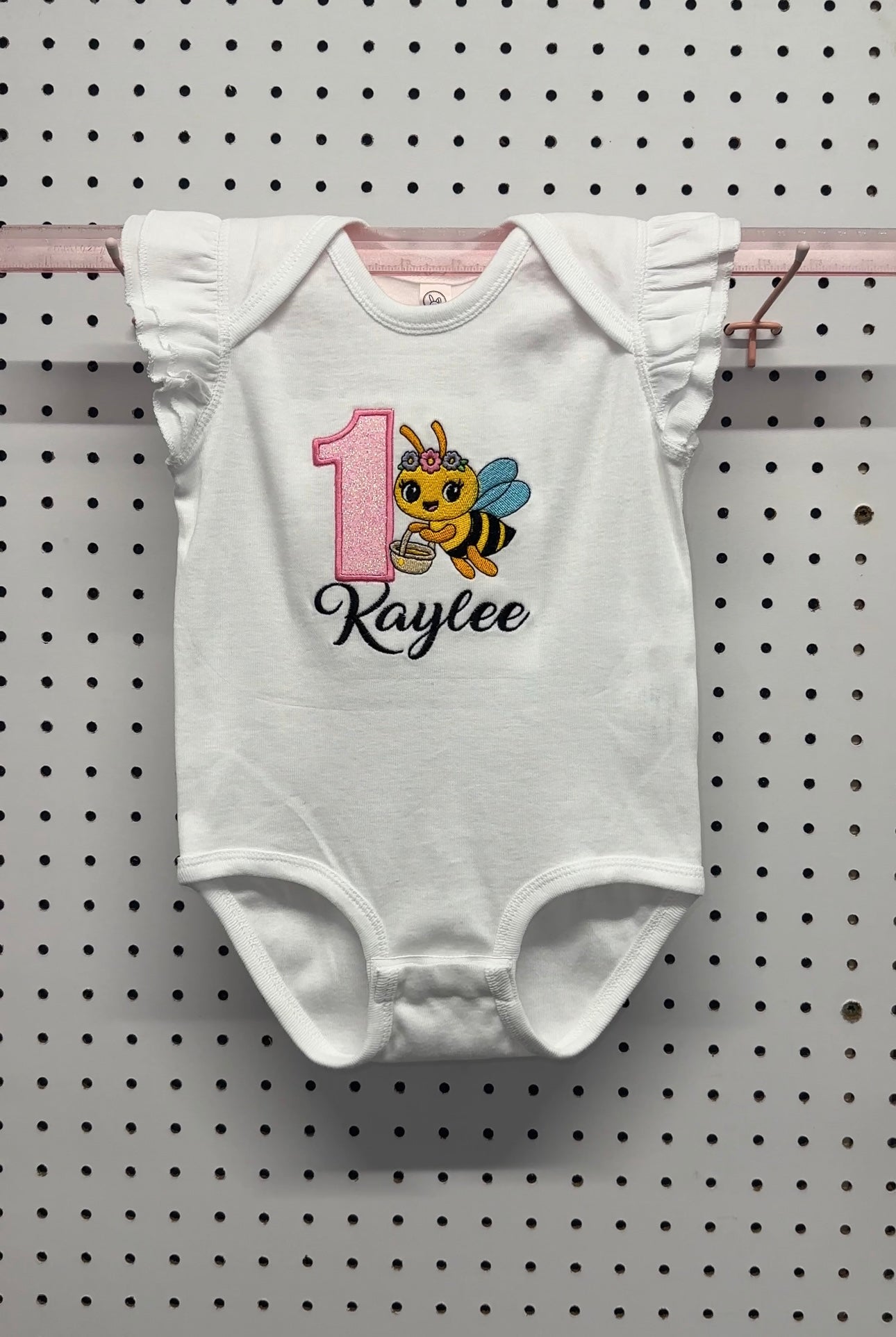Custom Bee Onesie