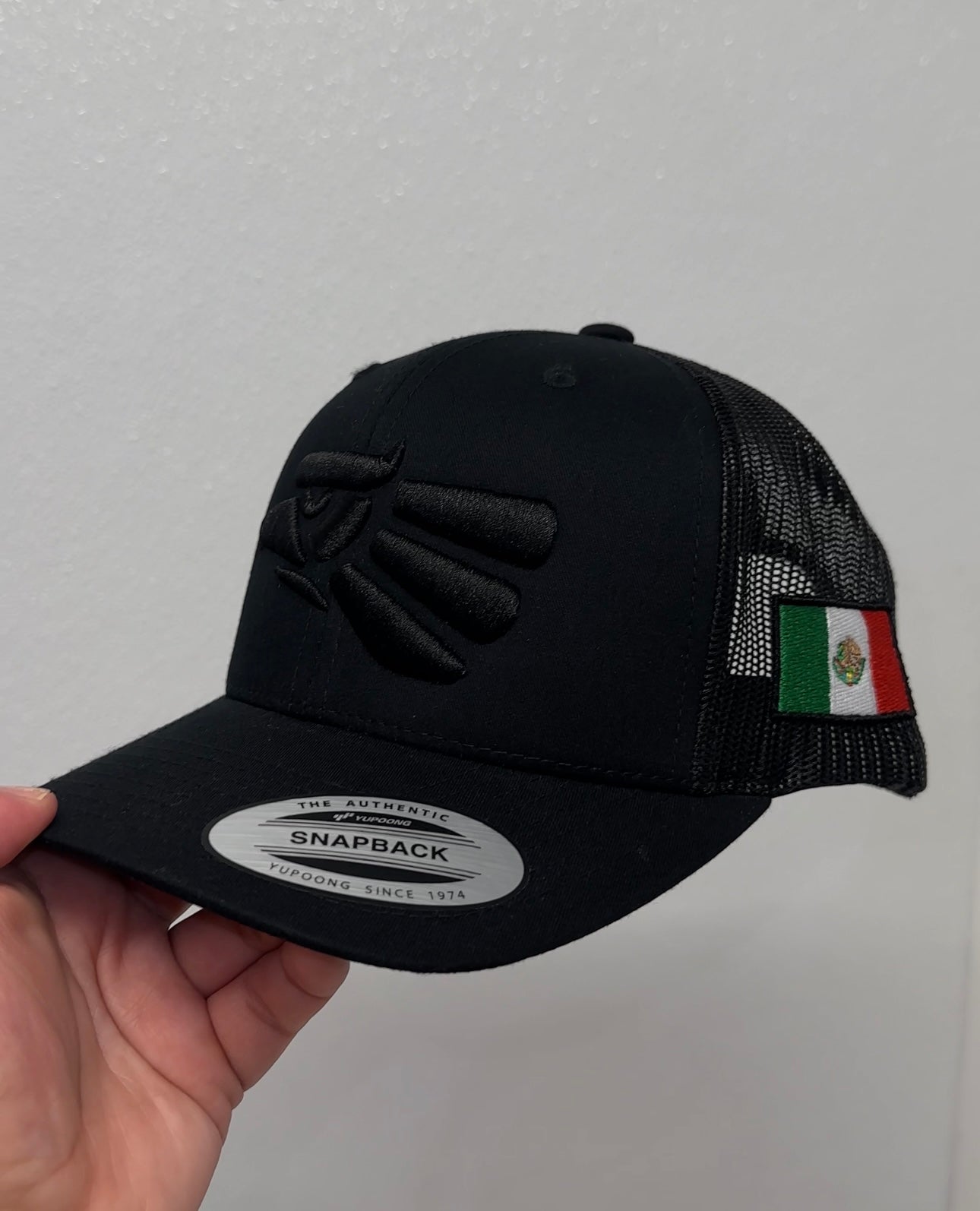 Mexico 3D Puff Embroidered Hat
