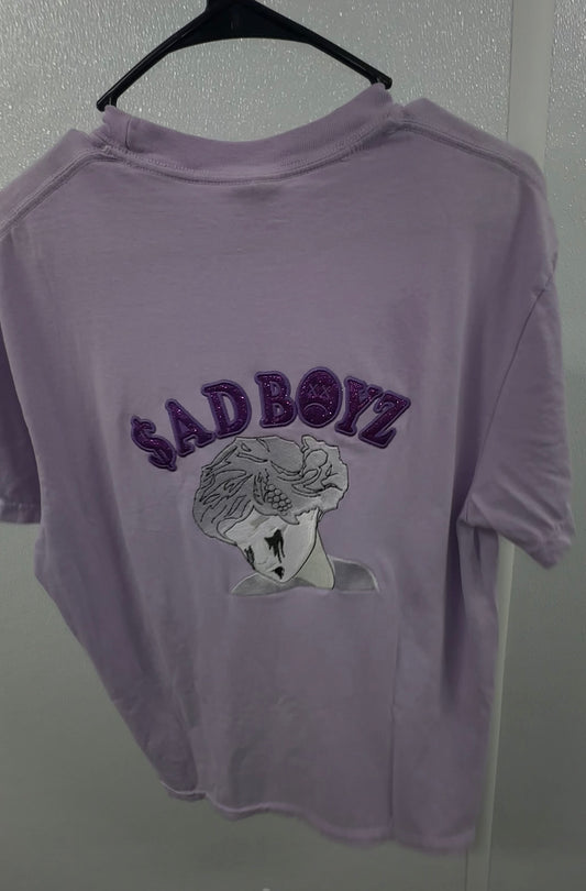 $AD BOYZ 2 TEE ( Shiny Purple Letters)