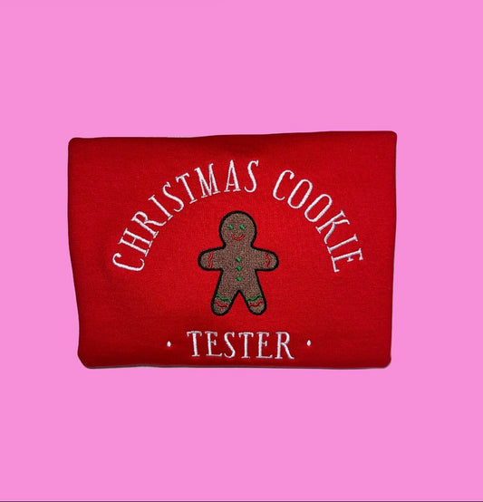 Sudadera TESTER de galletas navideñas