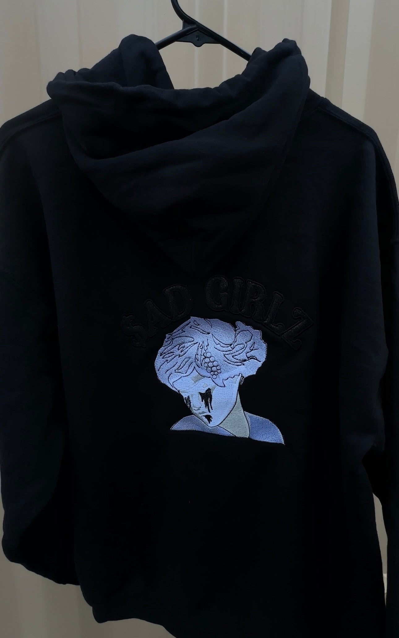 $ad Girlz Hoodie (Shiny Black Letters)