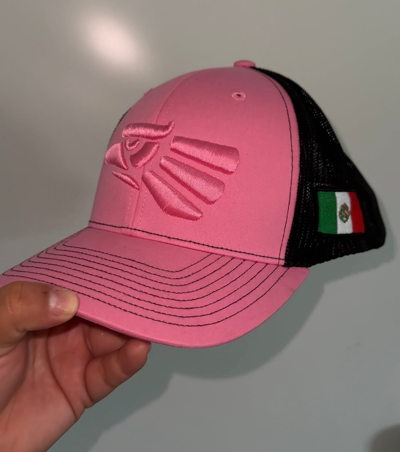 Mexico 3D Puff Embroidered Hat
