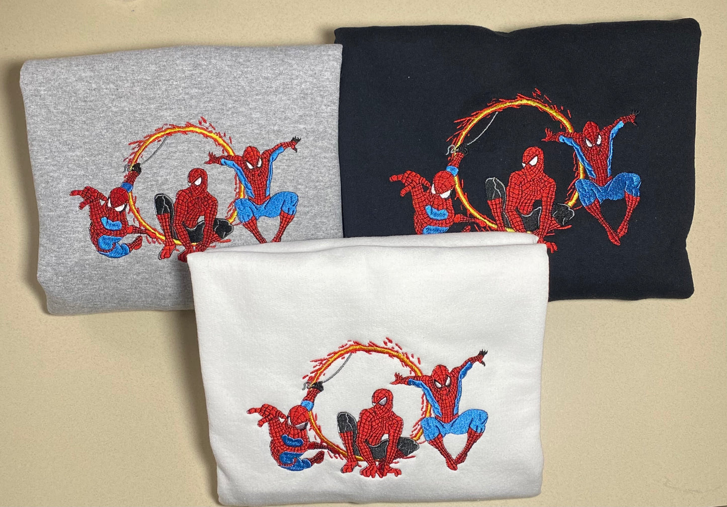 3 Spidey Embroidered Sweatshirt